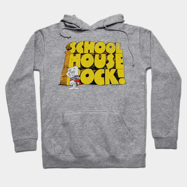 Distressed Schoolhouse Rock Hoodie by OniSide